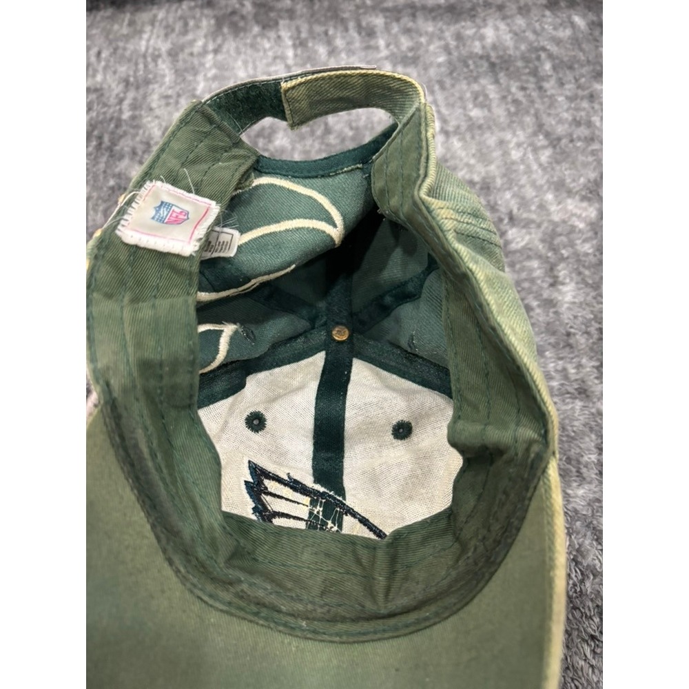 Philadelphia Eagles Flame Strapback Hat Green NFL… - image 4